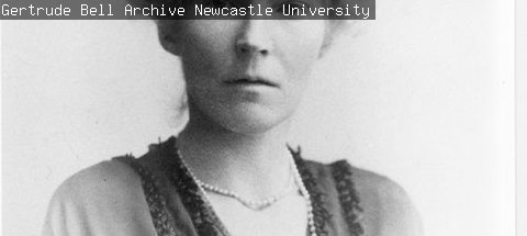 early 20 century portrait of explorer Gertrude Bell